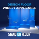 Stand ON Floor Teppichkante Ecke (Set)